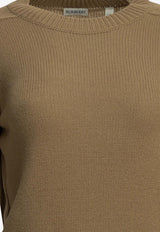 Burberry Janelle EKD Patch Knit Sweater Brown 8127144_87cd2c0d-857e-4fb2-b820-a6d538aa342c