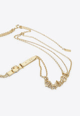 Chloé Logo Lettering Chain Belt Gold CH26ABJ02CB7/T_CHLOE-9DC