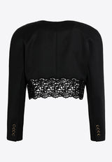 Chloé Cropped Wool Jacket Black CH26AVE24067/T_CHLOE-001