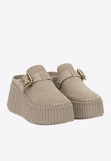 Chloé Nama Suede Platform Wedge Sandals Beige CH26A13CMS20H_b59c947f-2bf8-46c2-8860-4364d6a27435