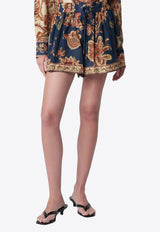 Zimmermann Aster Floral Silk Shorts Multicolor 3497ASS261SI/T_ZIMM-NJ
