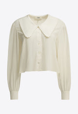 Chloé Crepe De Chine Shirt White CH26AH109005107_3ec07d37-1280-41b2-ad9a-7f17078f07ec