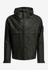 Stone Island Logo Patch Leather Jacket Black L2S150100001S0098V0029_5d27fd0b-1b00-4701-95f0-aa652ff4a559