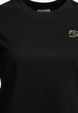 Burberry Checked EKD T-shirt Black 8130012_ecb9036b-6129-4412-967b-70723858d3d4