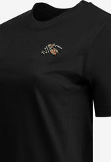 Burberry Checked EKD T-shirt Black 8130012_ecb9036b-6129-4412-967b-70723858d3d4