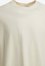 Golden Goose DB Reversed GOLDEN T-shirt Ivory GUP01873P00157611560__917b8c92-04b9-4acf-901c-85f1ac1463ed