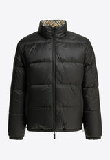 Burberry Snowdon Check Reversible Down Jacket Beige 8131877_97345c00-5665-4583-9cd2-61f43bbab90f