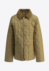 Burberry Kids Boys Quilted Hooded Jacket Beige 8108509_0f676692-43fb-4b29-8626-3f098008ae9b