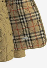Burberry Kids Boys Quilted Hooded Jacket Beige 8108509_0f676692-43fb-4b29-8626-3f098008ae9b