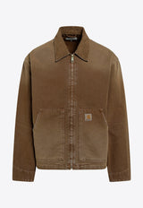 Carhartt Wip OG Arcan Zip-Up Jacket Brown I036867CO/T_CARH-1FJ17