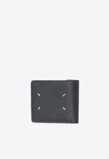 Maison Margiela Four Stitches Leather Bi-Fold Wallet Black SA1UI0016-P4745-T8013