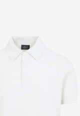 Cotton Blend Polo T-shirt
