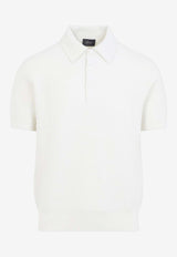 Cotton Blend Polo T-shirt