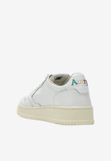 Autry Medalist Low-Top Sneakers in Leather White AULWBG01/T_AUTRY-BG01