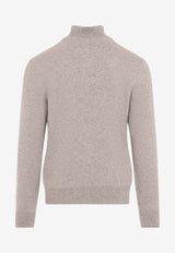 Cashmere High-Neck Sweater