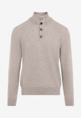 Cashmere High-Neck Sweater