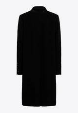Rick Owens Single-Breasted Wool Coat Black RU02F4941WBD/T_RICKO-9