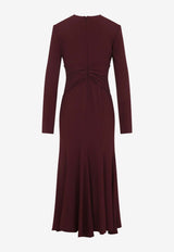 Flared Midi Dress