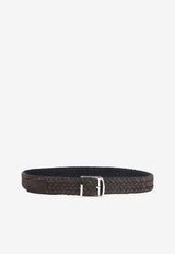Braided Suede Leather Belt