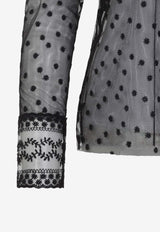 Polka Dots Tulle Top