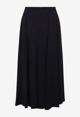 Georgette Midi Skirt