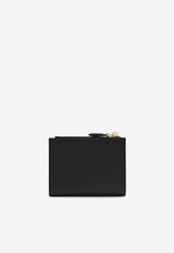 Prada Triangle Logo Saffiano Leather Wallet Black 1ML050QHH/T_PRADA-F0002