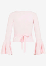 V-neck Wrap Top