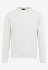 Wool-Blend Crewneck Sweater