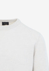 Wool-Blend Crewneck Sweater