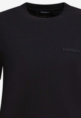 Jacquemus Gros Grain Logo T-shirt Black 25HTSW00550AJ00029990_4db38724-1599-4c2f-8773-77e1de4c099d