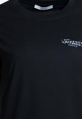 Givenchy Logo Stamp Print T-shirt Black BW70FJP7A7001_ce7f3d95-4fb8-4406-901b-b08284830f9e