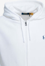 Polo Ralph Lauren Logo Zip-Up Hooded Sweatshirt White 710A12480007WHITE_5770e6cf-6857-4acc-891c-cdf0556573f7