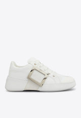 Roger Vivier Viv' Skate Low-Top Sneakers White RVW54226150LXQ/T_ROGVI-B001