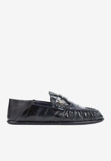 Le Loafer Glossy Effect Leather Loafers