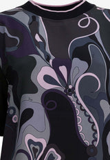 Pucci Vivara Print Crewneck T-shirt Black 5UTP005U983999_7bdc81ea-b32b-446a-a54c-b39169ec8d31