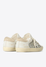 Golden Goose DB Super Star Leather Glittered Sneakers White GWF00103-F008901-10931
