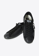 Golden Goose DB Super Star Leather Low-Top Sneakers Black GMF00101-F007991-90100