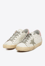 Golden Goose DB Super Star Leather Low-Top Sneakers with Suede Star Patch White GWF00102-F002569-10914