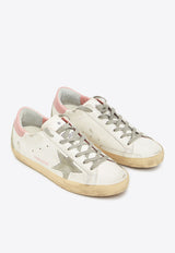 Golden Goose DB Super Star Leather Low-Top Sneakers with Suede Star Patch White GWF00102-F002569-10914