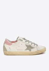 Golden Goose DB Super Star Leather Low-Top Sneakers with Suede Star Patch White GWF00102-F002569-10914