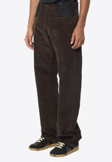 Maison Margiela Four Stitches Straight-Leg Jeans Brown S50LA0247-S54690-144