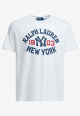 Polo Ralph Lauren X New York Yankees Logo T-shirt White 710B14479001DECKWASH WHITE_dbee3f88-fb3e-4af3-9ad2-338ee4738d6d