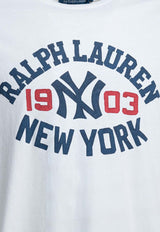 Polo Ralph Lauren X New York Yankees Logo T-shirt White 710B14479001DECKWASH WHITE_dbee3f88-fb3e-4af3-9ad2-338ee4738d6d