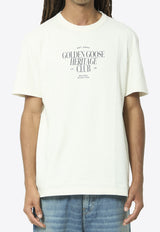 Golden Goose DB Heritage Club T-shirt White GMP01220-P002619-11560