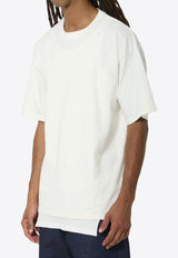 Maison Margiela Double-Layer Crewneck T-shirt White S50GC0734-M20222-101