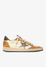 Golden Goose DB Ball Star Leather and Suede Low-Top Sneakers Multicolor GMF00117-F008720-83405