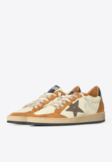 Golden Goose DB Ball Star Leather and Suede Low-Top Sneakers Multicolor GMF00117-F008720-83405