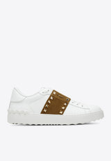 Valentino Untitled Rockstud Low-Top Sneakers White 9W2S0A01ZBV/T_VALE-3DZ