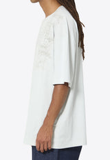 Maison Margiela Numeric Logo Oversized T-shirt White S50GC0737-S24607-857