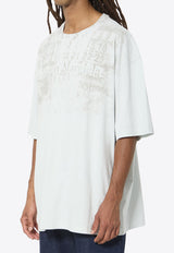 Maison Margiela Numeric Logo Oversized T-shirt White S50GC0737-S24607-857